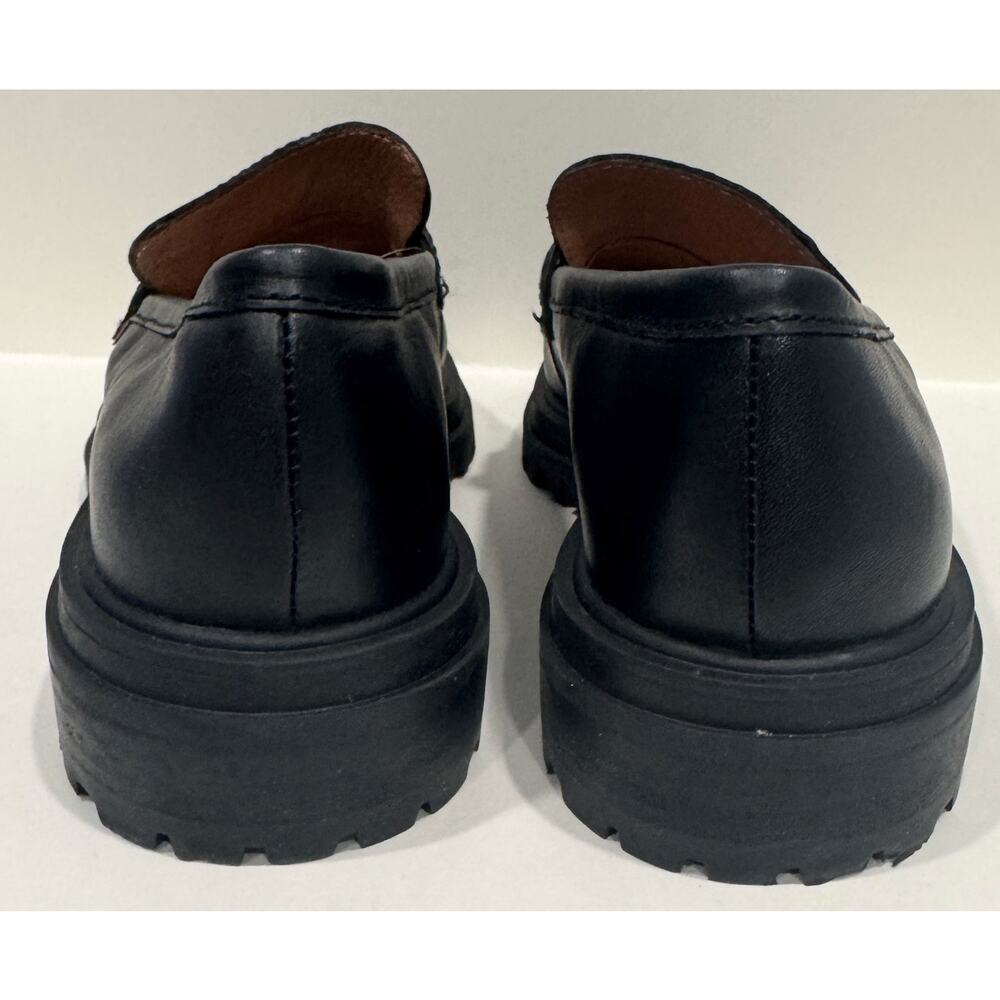 MADEWELL The Bradley Lugsole Loafer Genuine Leather Platform Size 9 (NG674) - Picture 4 of 7